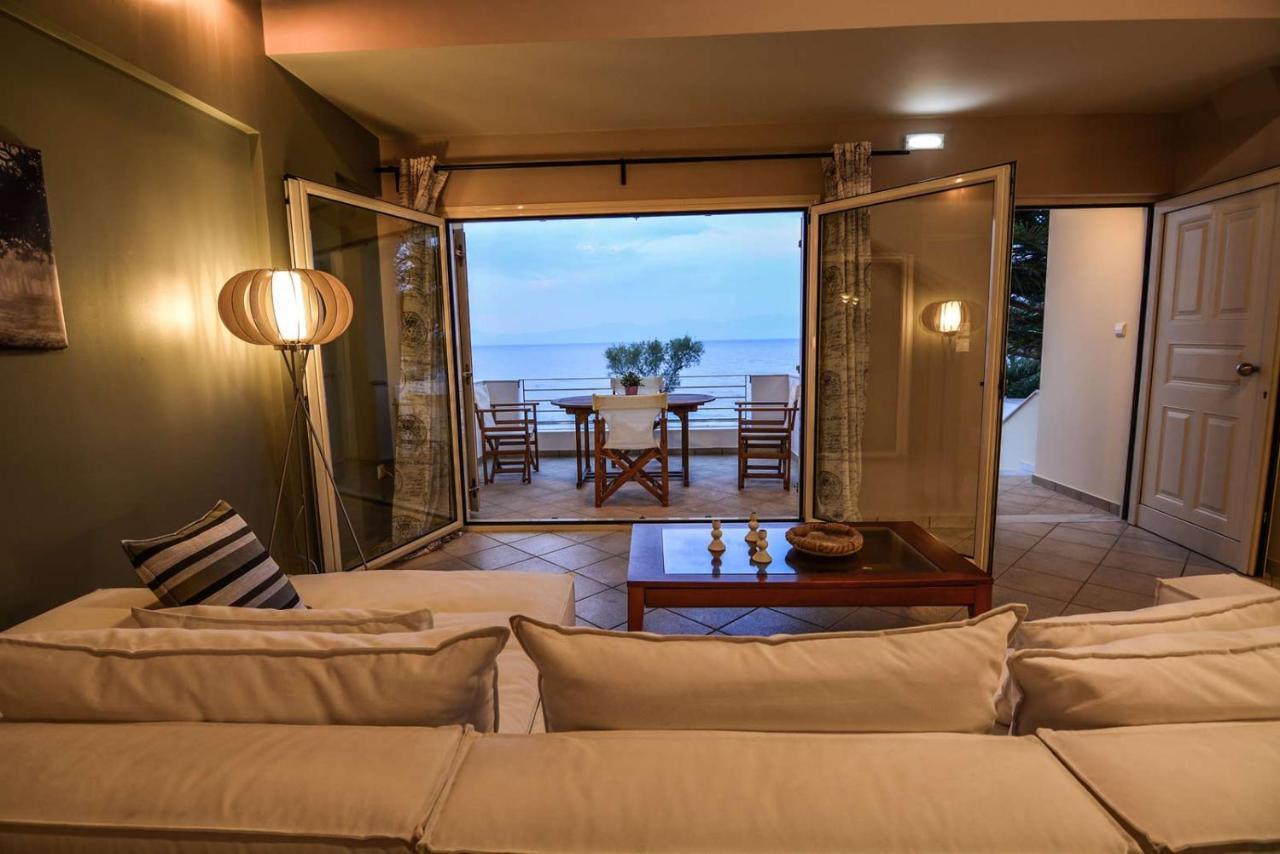 Aigli Luxurious Villa Kato Pitsa Экстерьер фото