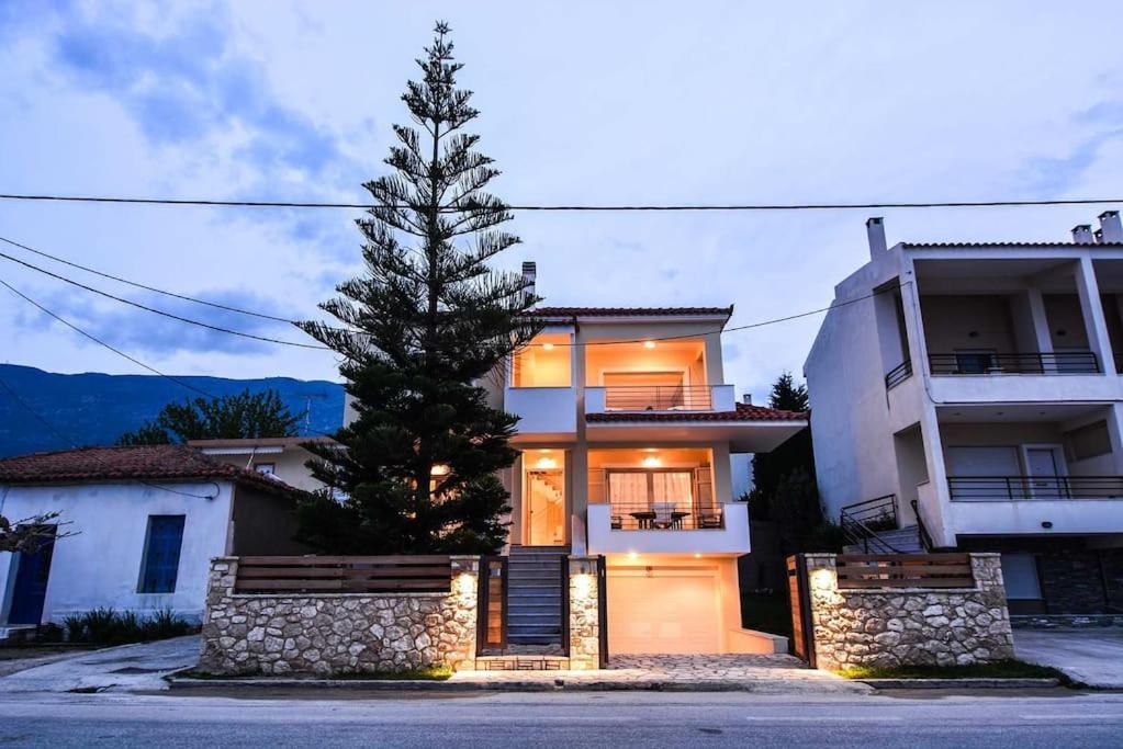 Aigli Luxurious Villa Kato Pitsa Экстерьер фото