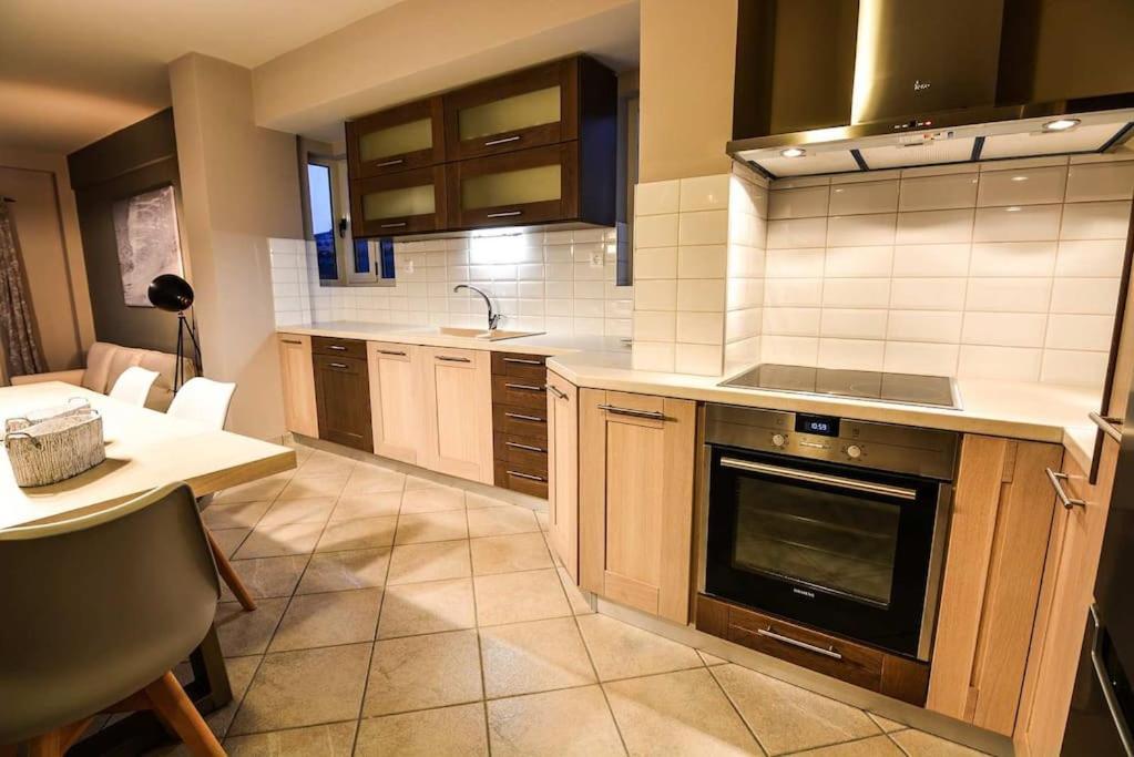 Aigli Luxurious Villa Kato Pitsa Экстерьер фото