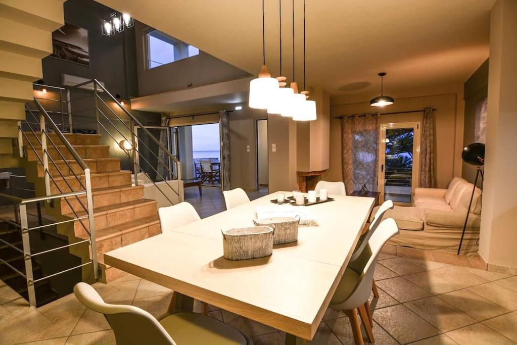 Aigli Luxurious Villa Kato Pitsa Экстерьер фото